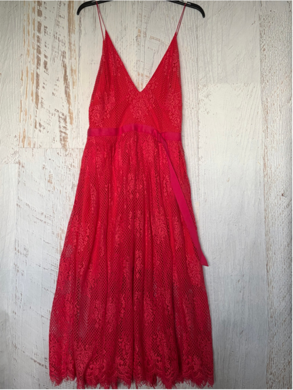 Free People Women’s Match Point Lace Midi Dress